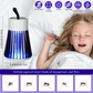 ⏳ Tijdelijk 50% korting! 💥USB muggenlamp met UV-licht - Stille insectenval en muggenverjager voor in huis