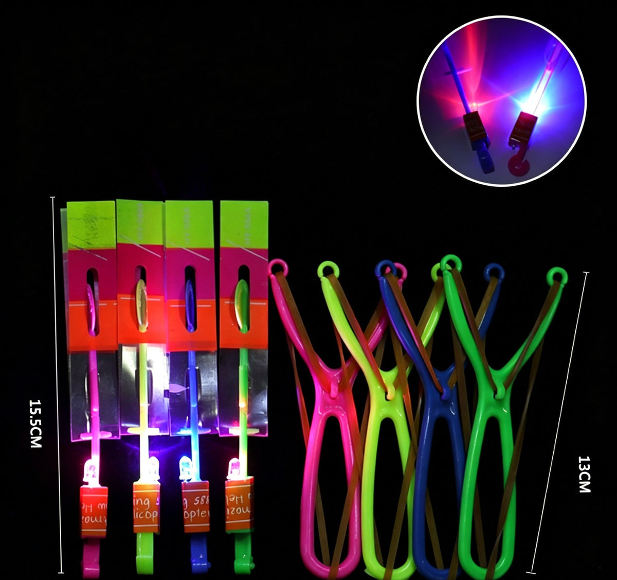📢📢 1+1 GRATIS + 50% KORTING & Op voorraad⏰💓 LED Helikopter Shooters 😍💥 – 2 stuks voor de prijs van 1!