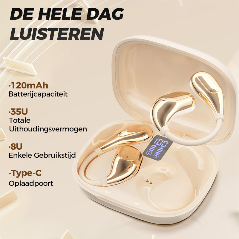 HiFi Waterdichte Oorhaak Bluetooth Hoofdtelefoon