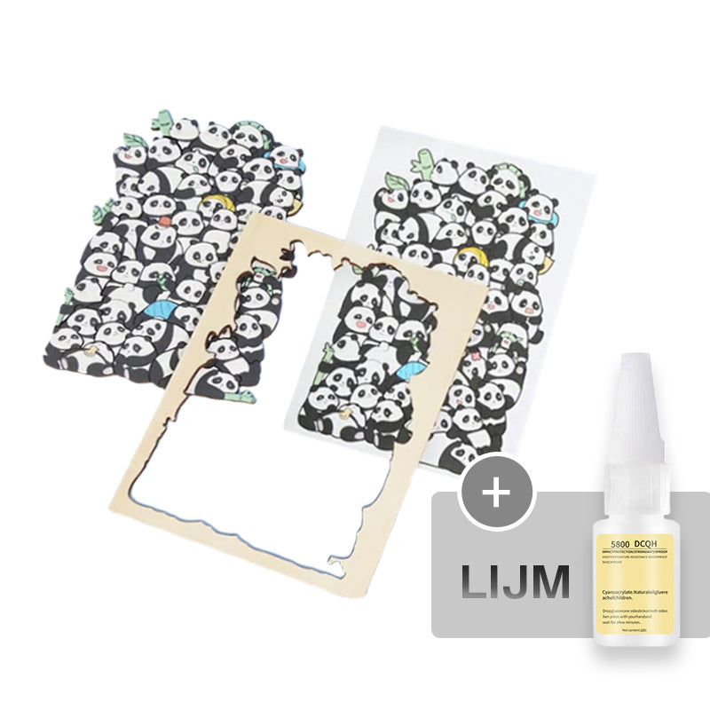 🎁Kerstuitverkoop 49% KORTING🎅135-delige Morandi-kleurige houten puzzel in de vorm van een kat