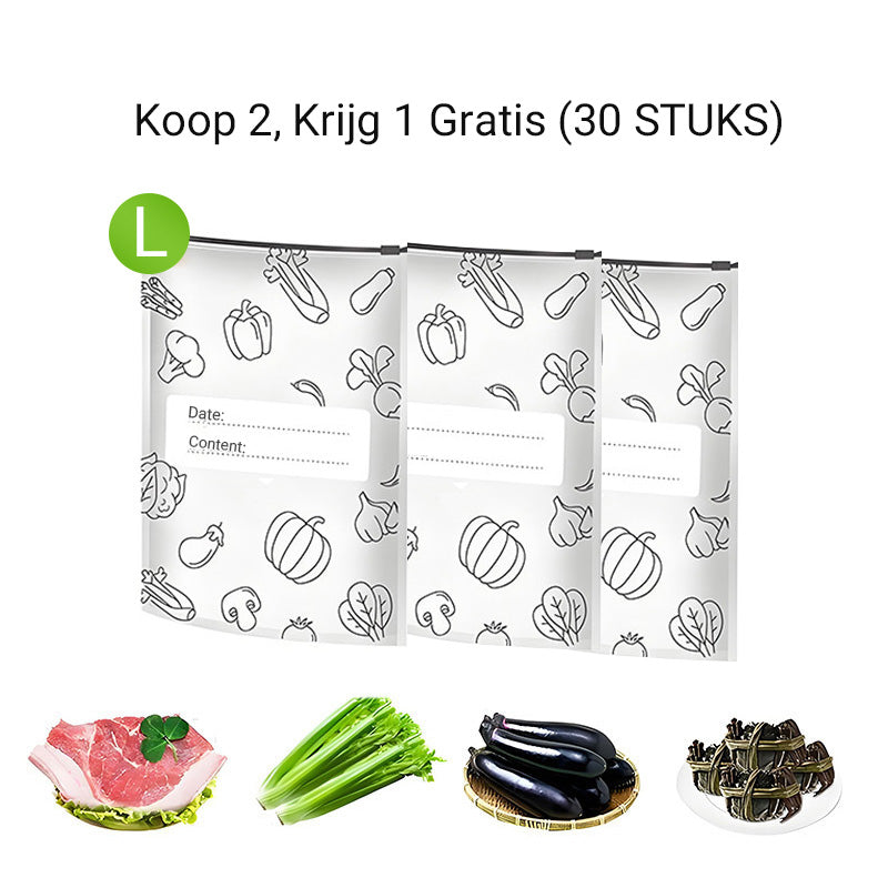 🥩 50% korting! Wereldwijde bestseller – aluminium zak houdt kip, kaas & broccoli 3x langer vers. Vaarwel plastic folie! 🔒✨