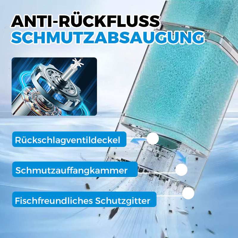 🐠 50% korting! 3-in-1 aquariumfilter – 3-laags filtratie, watercirculatie & automatische waterwissel. Kristalhelder water zonder gedoe! ✨💧
