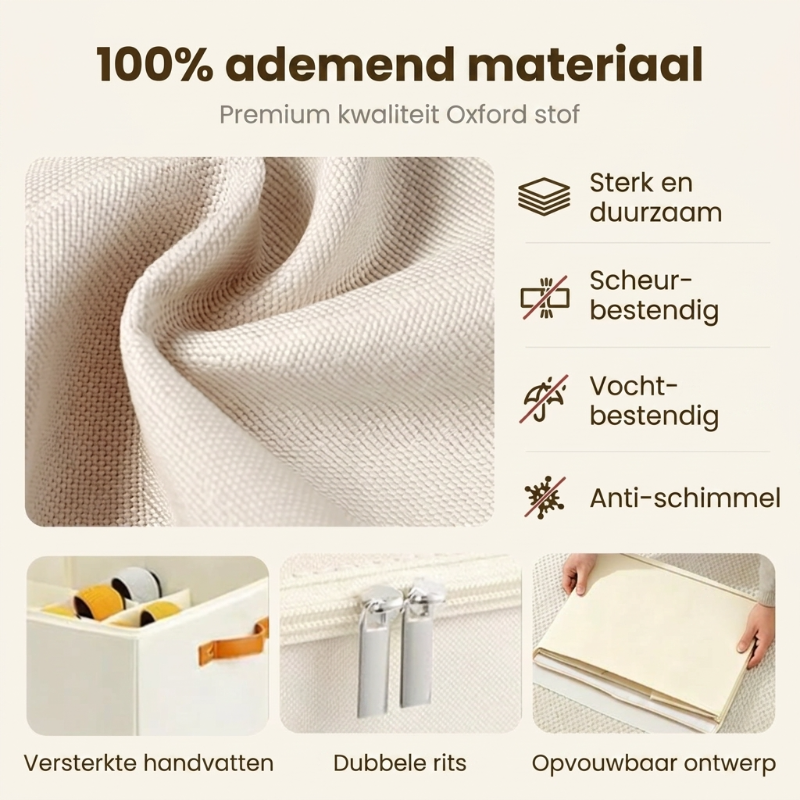 👟 Compacte schoenenkist voor 16 paar – stofdicht, verstelbaar en opvouwbaar, ideaal voor kleine ruimtes.