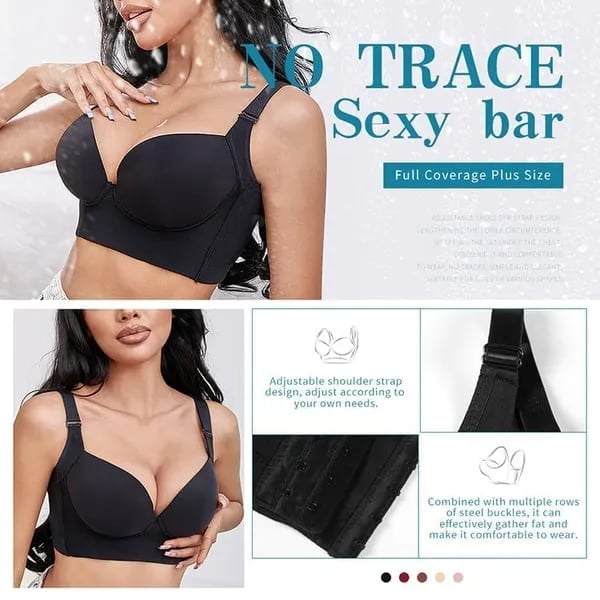 💥50% KORTING💥🔥Rug Gladmakende Beha met Shapewear
