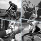 LED waterdichte oplaadbare fietslamp met clip