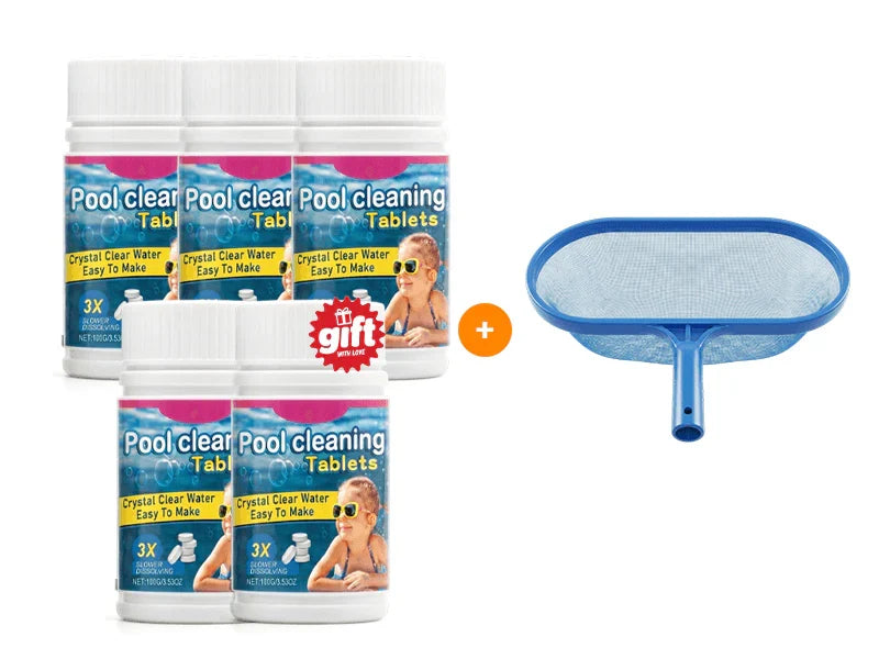 🏊‍♂️ 50% korting! Zwembadtabletten – kristalhelder water in minuten, chloorvrij en zonder gedoe!