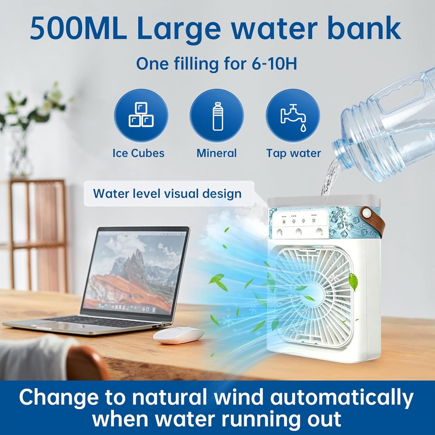 🏆LAATSTE DAG 50% KORTING!🌌Multifunctionele Draagbare Airconditioner