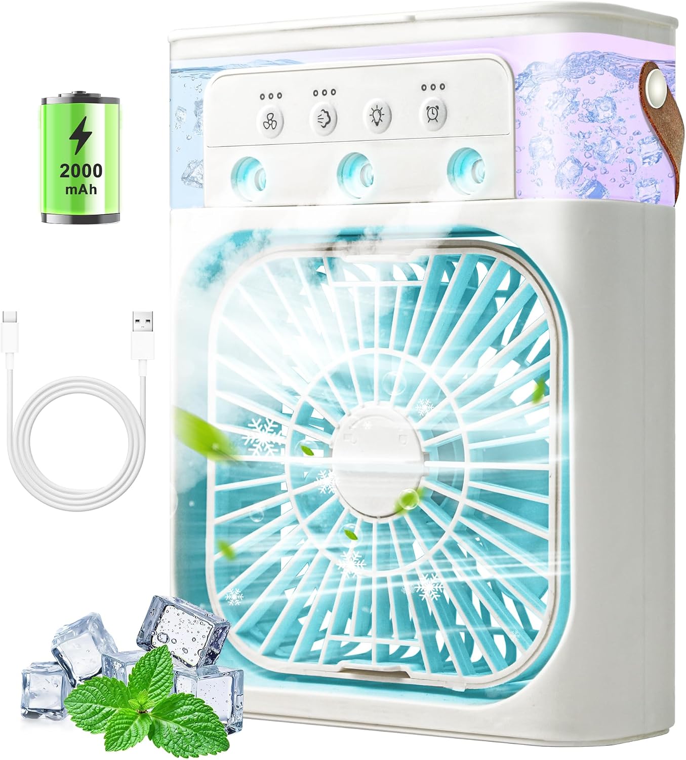 🏆LAATSTE DAG 50% KORTING!🌌Multifunctionele Draagbare Airconditioner