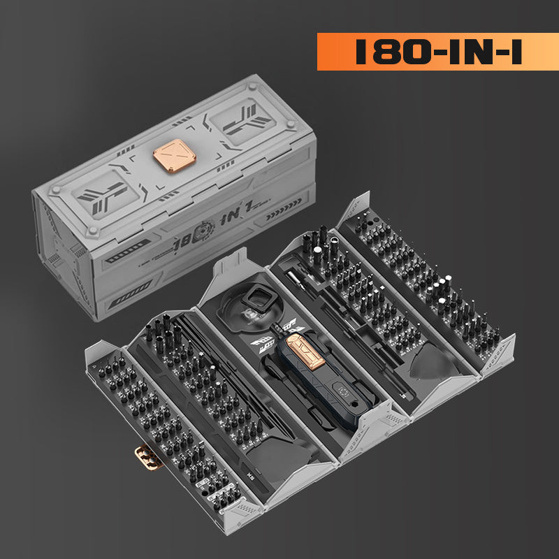🔥Uitverkoop 50% korting🔥180-in-1 professionele precisieschroevendraaierset🛠️🧰