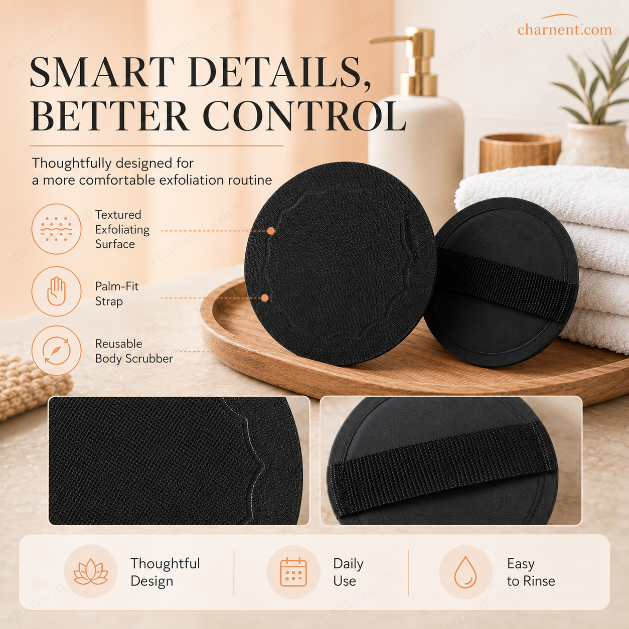 🚿 Exfoliërende Scrub Badpads 🧖‍♀️