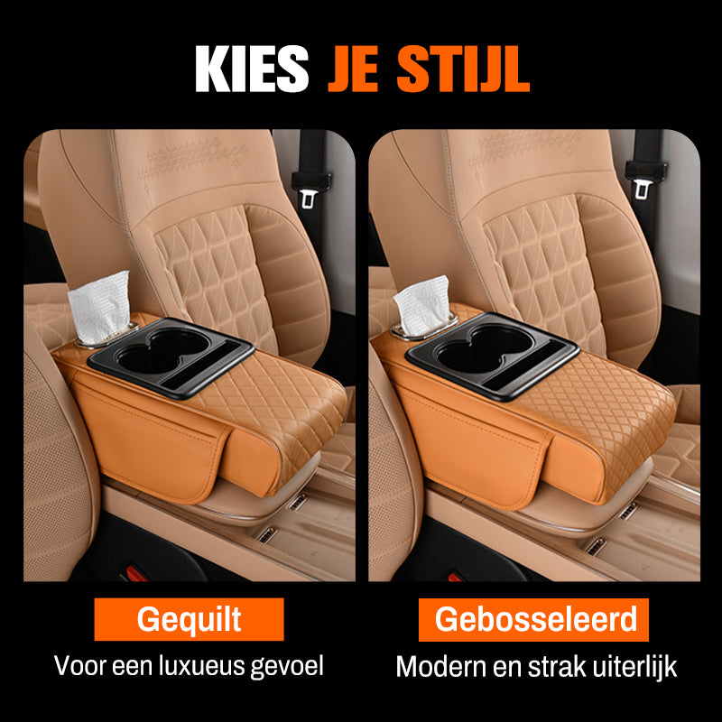 🚗 Multifunctioneel armsteunkussen voor in de auto – verlicht vermoeidheid, biedt comfort en past in elke auto.