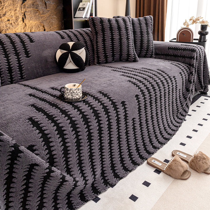 🏷️ 50% korting! Pluche sofaovertrek – dik, antislip en supersoft, ideaal voor knusse herfst- en winteravonden.