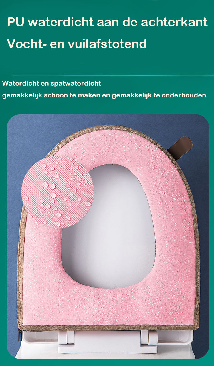 Borduurpatroon toiletzittingkussen