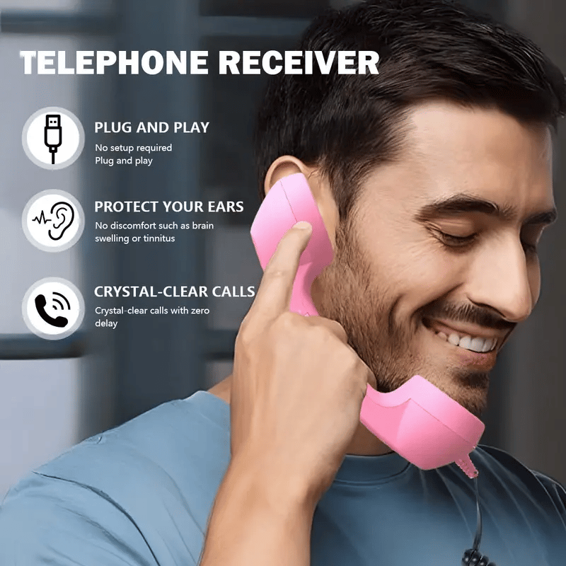 📢📢50% KORTING !! ⏰ Retro telefoonhoorn – Uniek cadeau voor bijzondere gelegenheden