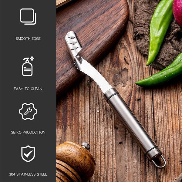 🌶️ 50% korting! RVS paprika-ontkerner – gekartelde snijrand, draai & trek de kern eruit. Ook voor andere stevige groenten – 22 cm, eenvoudig schoon te maken! ✨🔪