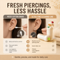 🧴 50% korting! Oorpiercing reinigingsset – reinigingsdraad & vloeistof, compact & ideaal voor onderweg. Houdt piercings schoon & fris! ✨🛡️