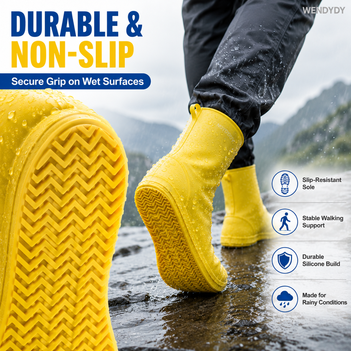 👟  50% korting! Waterdichte silicone schoenovertrek – houd je schoenen droog & schoon tijdens regen. Antislip, lichtgewicht & herbruikbaar! ✨🌧️