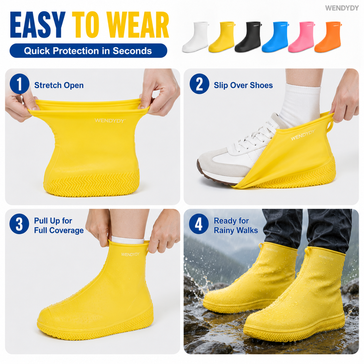 👟  50% korting! Waterdichte silicone schoenovertrek – houd je schoenen droog & schoon tijdens regen. Antislip, lichtgewicht & herbruikbaar! ✨🌧️