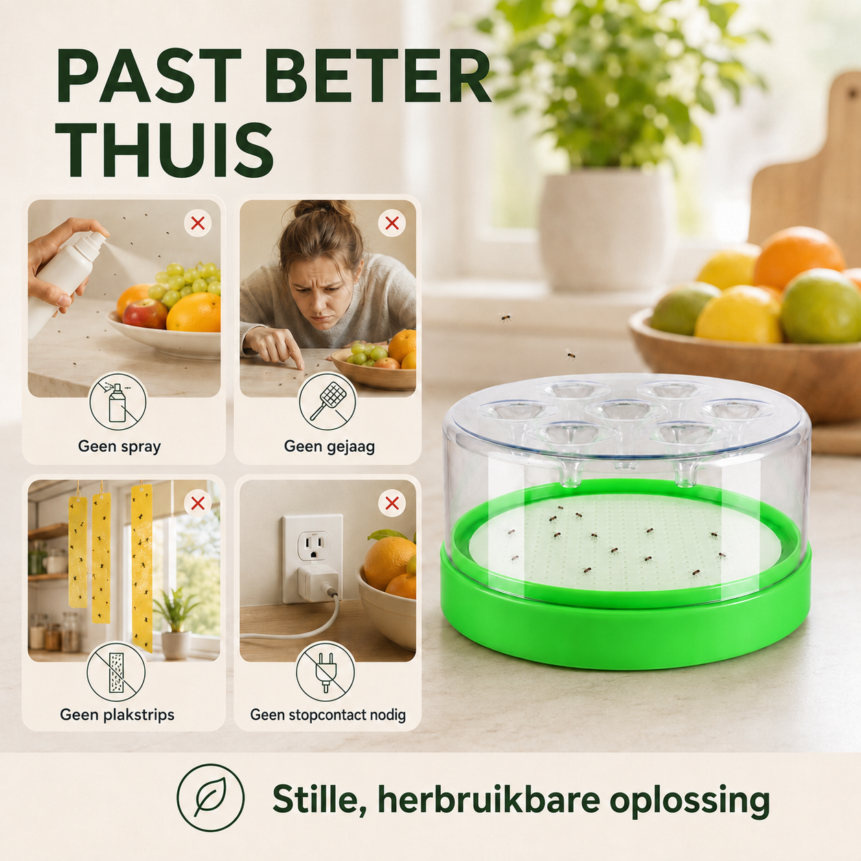 ✨ Effectieve Herbruikbare Vliegenvanger🌿