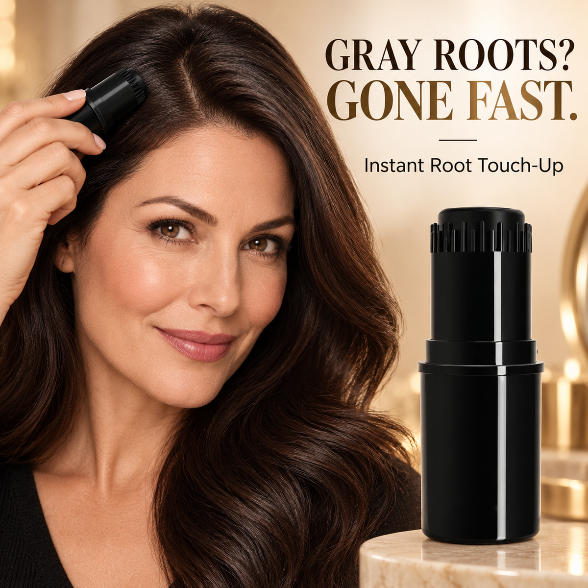 💇‍♀️ 50% korting! Grijze haaraanzer touch-up stick – dekt grijze uitgroei direct, waterbestendig & vlekbestendig. Natuurlijke look – ideaal voor onderweg! ✨🖊️