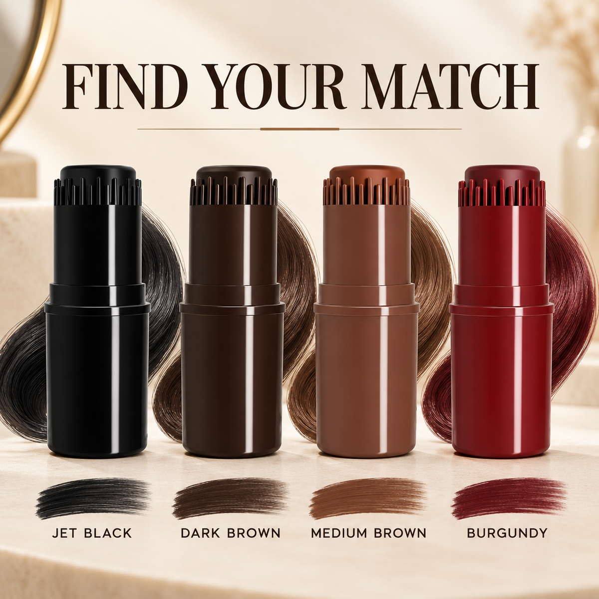 💇‍♀️ 50% korting! Grijze haaraanzer touch-up stick – dekt grijze uitgroei direct, waterbestendig & vlekbestendig. Natuurlijke look – ideaal voor onderweg! ✨🖊️