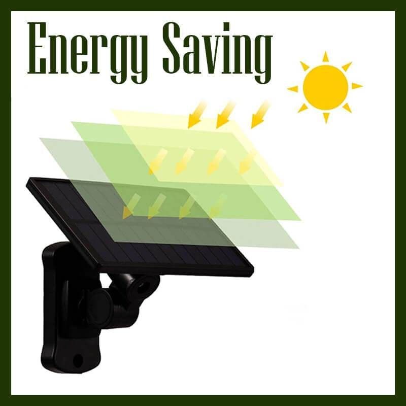 Drievoudige LED Solar Wandlamp-Laatste dag promotie 50% KORTING
