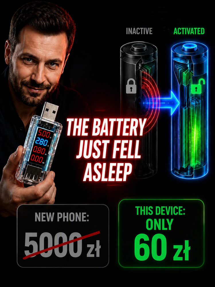 🔋 50% korting! USB batterijreparatie dongle – verlengt levensduur, herstelt prestaties. Eenvoudig in gebruik voor elke telefoon! ⚡📱
