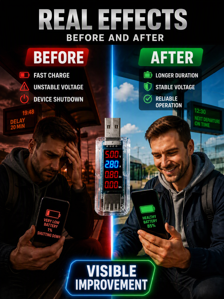 🔋 50% korting! USB batterijreparatie dongle – verlengt levensduur, herstelt prestaties. Eenvoudig in gebruik voor elke telefoon! ⚡📱