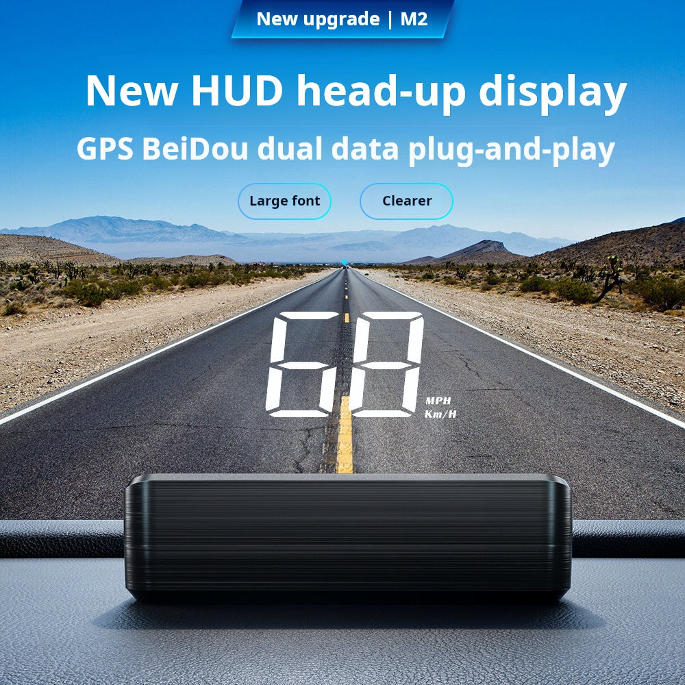 🚗🛰️ Head-Up Display (HUD) Auto-GPS Digitale snelheidsmeter – houd je ogen op de weg, voorkom boetes. 50% KORTING!