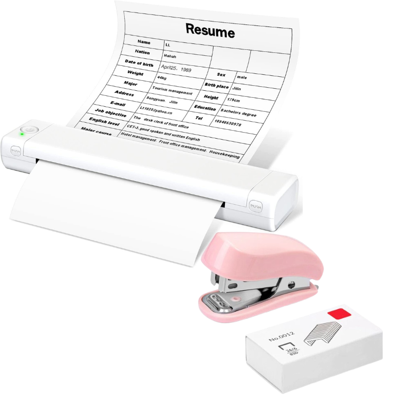 🚀🖨️ 50% korting! Mini-printer 2026 – 📚 voor studie & werk, 🎨 tattoo-designs, 🧳 draagbaar & draadloos!
