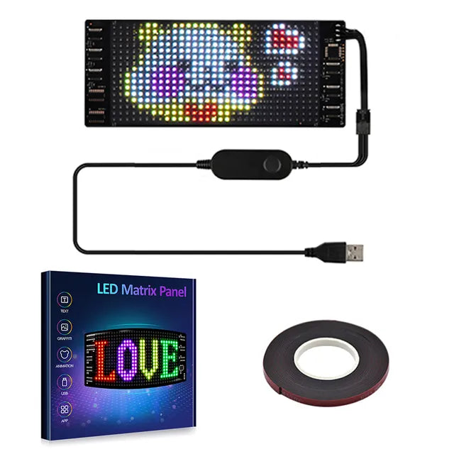 🔥Voertuig Bluetooth LED Flexibel Display