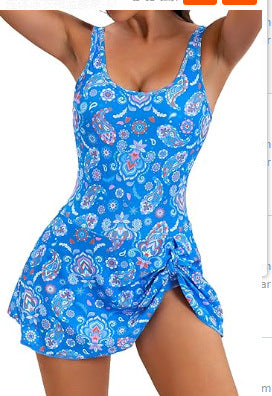 🌊💖 Beperkte tijd! 50% korting – eenstuks badpak, 💪 buikcontrole, 👗 stijlvolle knoopsluiting, ☀️ ideaal voor zomervakantie.