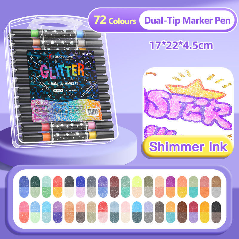 🔥Hete verkoop 49% KORTING🎁Glittermarker met dubbele punt