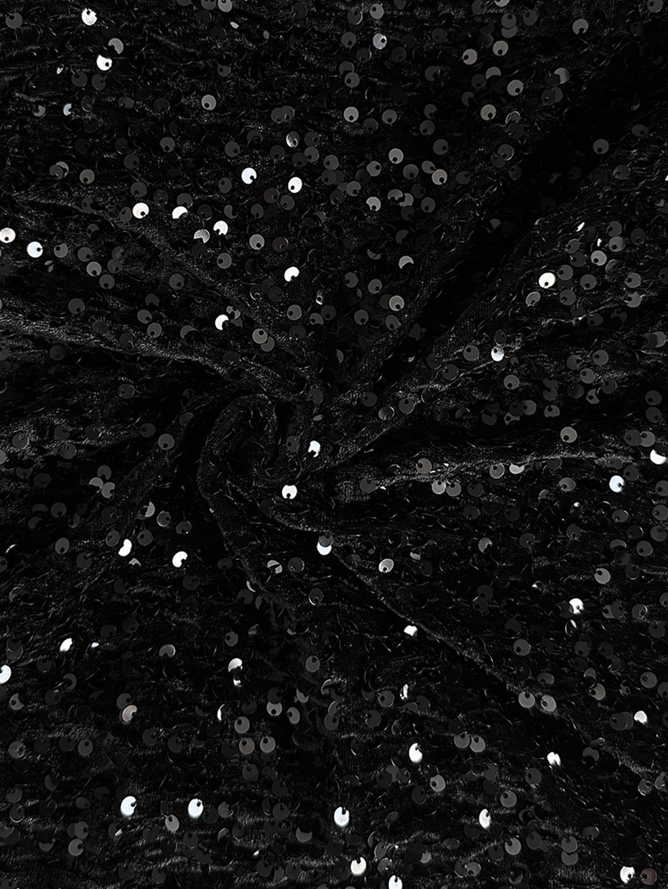 💖 LAATSTE DAG UITVERKOOP 50% KORTING🥰Dames wijde broek met pailletten en elastische tailleband