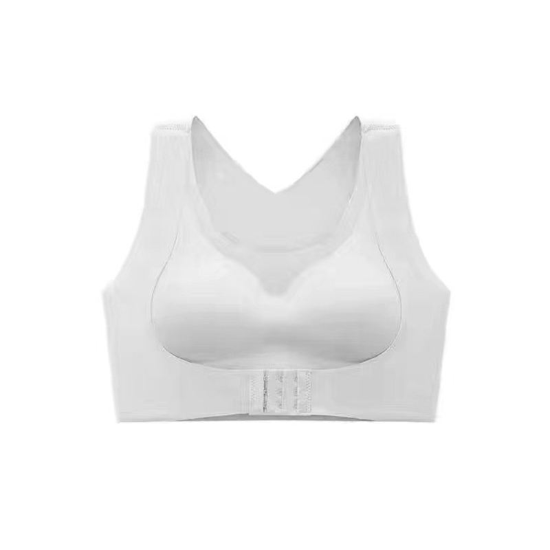 ⚡ 50% korting! Beugelvrije beha met gekruiste rugbandjes & voorste sluiting. Corrigeert houding, biedt comfort & ondersteuning. 🩰💕