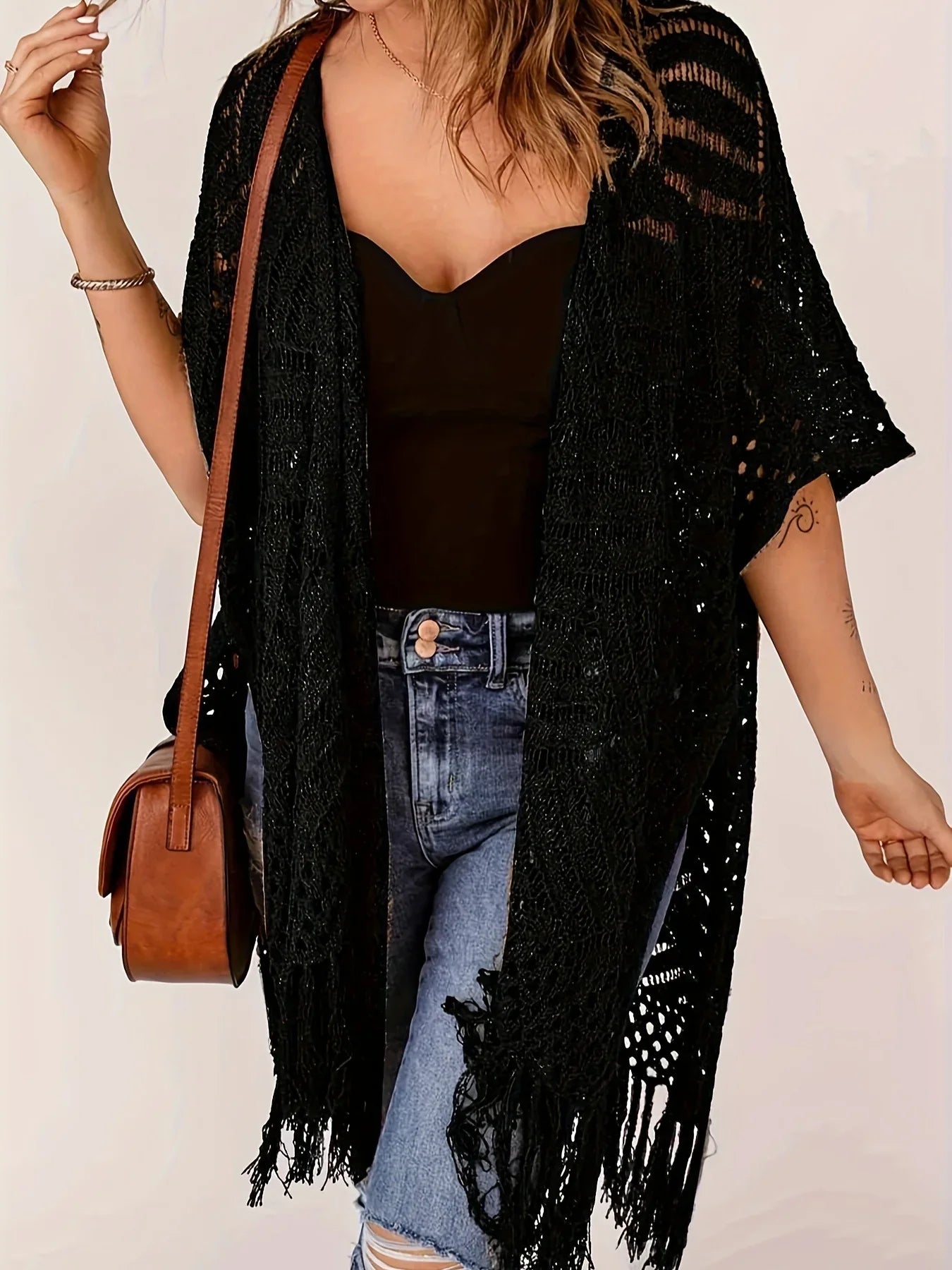 ⏰🌿 Flash Sale! 50% korting – gebreide cover-up, 💗 zacht & stijlvol, 📦 beperkte voorraad – snel bestellen!