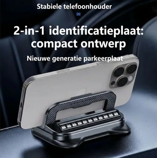 🔄🚗 Autohouder voor in de auto | 360° verstelbaar · Eenhandsslot in 0,1 seconden · Antislip en beschadigt het dashboard niet · Water- en vuilafstotend