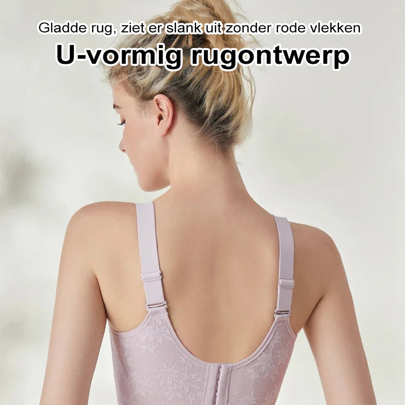 [Borst Minimaliseren] Lichte Push-Up Okselvet Controle Draadloze Beha