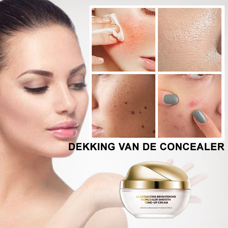 Hydraterende Verhelderende Concealer Gladmakende Toner-Crème