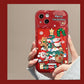 🎄 Kerstboom Bedel met Flip Spiegel Hoesje voor iPhone 🎅