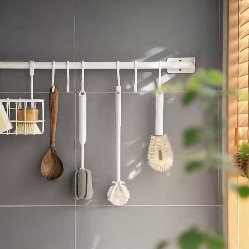 3-in-1 schoonmaakborstel met lange steel