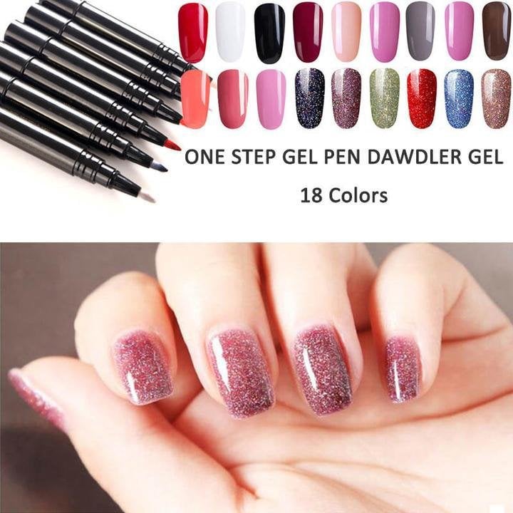 💅 Beperkte tijd: koop 1, krijg 1 gratis ✨ One Step Nagelgel Pen 🎨 Gratis draagbare mini UV-nagellamp 💡