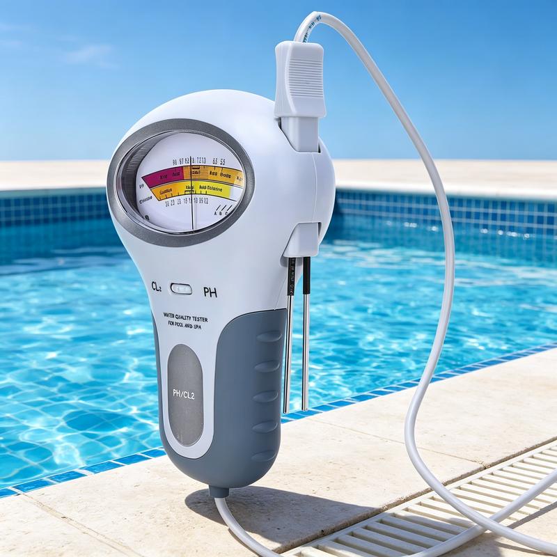 🔬💧 pH- en chloormeter voor zwembaden – 50% korting! Nauwkeurige meting van pH en chloor in uw zwembad – eenvoudig, snel en betrouwbaar. 🔥🏊