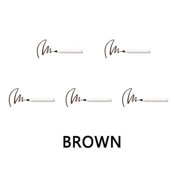 Sneldrogende, langdurige, waterdichte en zweetbestendige eyeliner