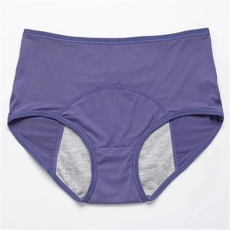 🌟KOOP 5 KRIJG 5 GRATIS 🌟Lekvrij Menstruatie Ondergoed voor Vrouwen met Hoge Taille