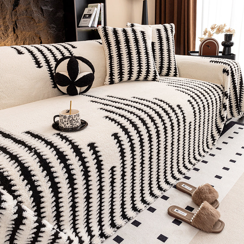 🏷️ 50% korting! Pluche sofaovertrek – dik, antislip en supersoft, ideaal voor knusse herfst- en winteravonden.