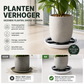 🌱 50% korting! Bloempot verhogers – voorkomt wortelrot, verbetert drainage en is geschikt voor alle potten.