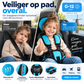 🧸 50% korting! Draagbare kinderautostoel – 0-12 jaar, 5-punts gordel & opvouwbaar. Perfect voor reizen, vliegtuig & trein – veilig & comfortabel! 🚗✨