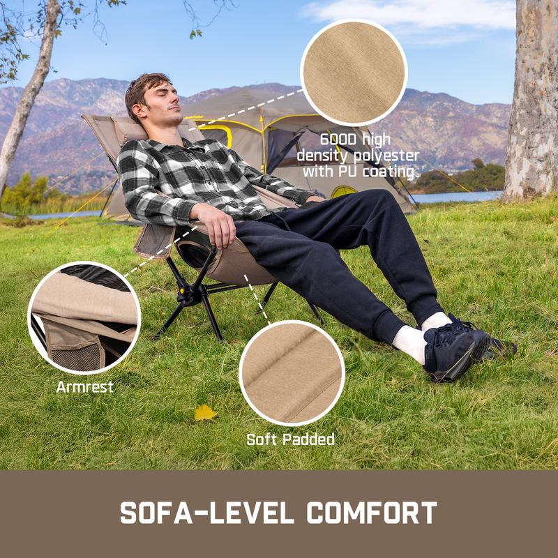 🏕️ 50% korting! Opvouwbare campingstoel – lichtgewicht, comfortabel & met draagtas. Draagvermogen tot 113 kg – perfect voor kamperen, vissen & terras! ✨🪑