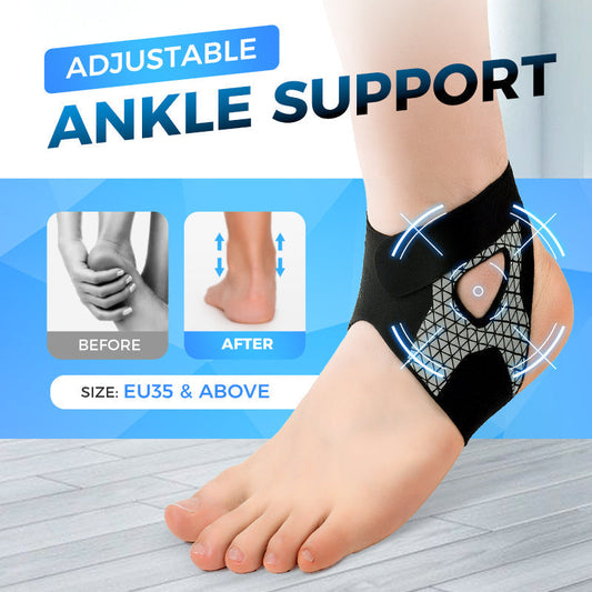 🔥Verstelbare Elastische Enkelbrace – Steun & Stabiliteit Wanneer Je Het Nodig Hebt